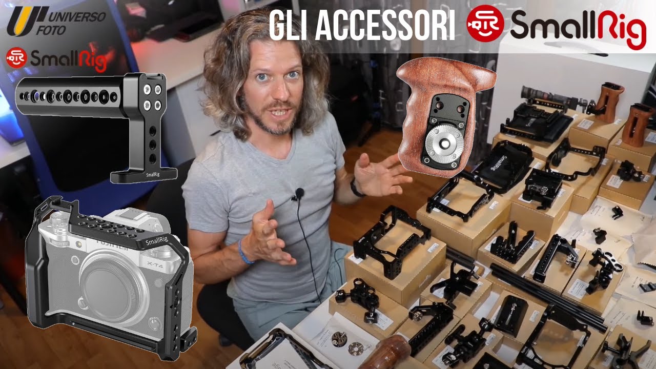 Alla scoperta di Smallrig! Cage - Impugnature - Piastre e altri accessori per il mondo del Video!