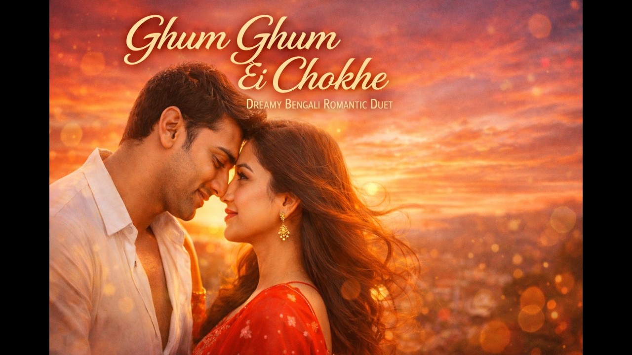 Ghum Ghum Ei Chokhe – Dreamy Bengali Romantic Duet | Soft Love Ballad Cover 2026