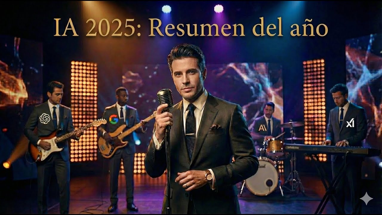 La CANCIÓN de la IA 2025 🎵 (Resumen del Año)