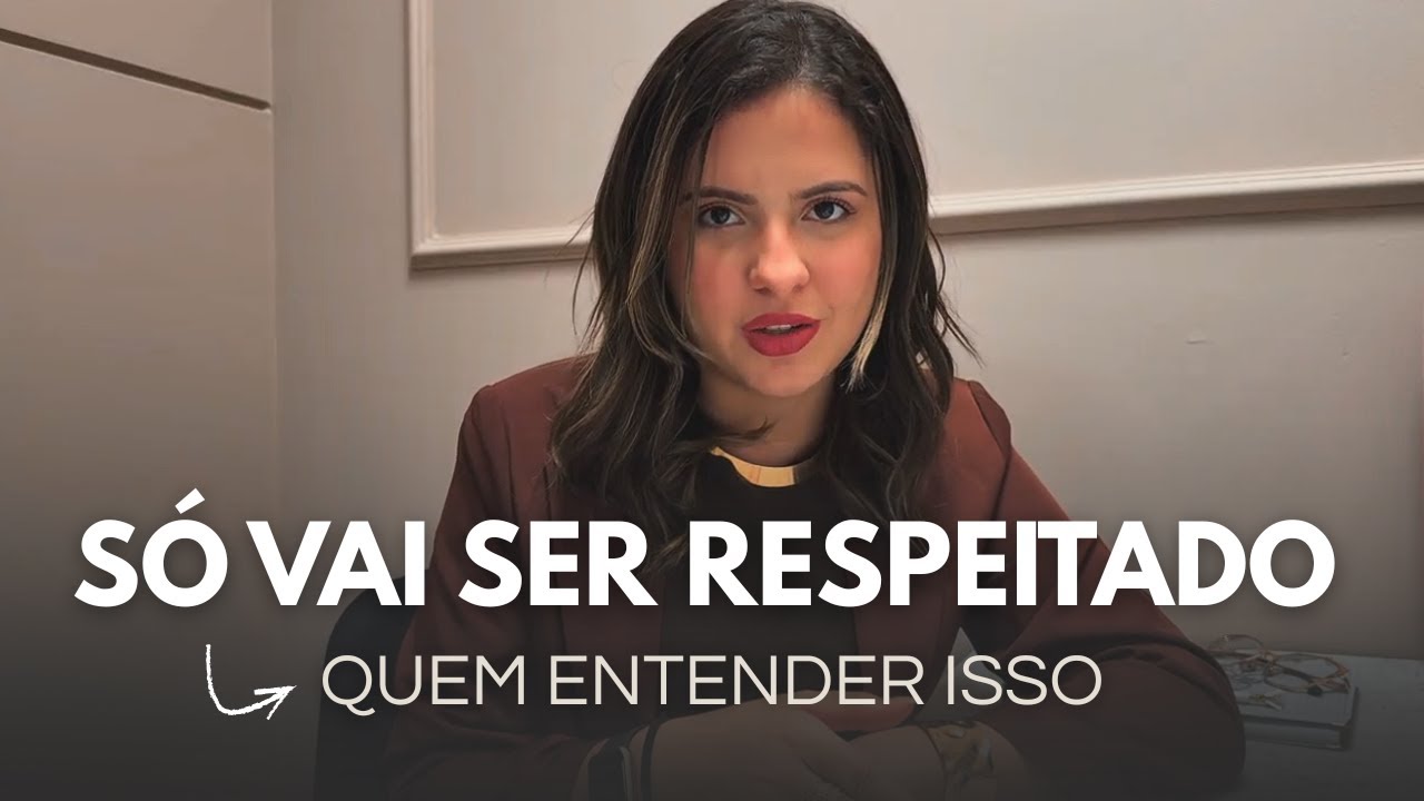 Você nunca será respeitado se não entender esse detalhe simples...