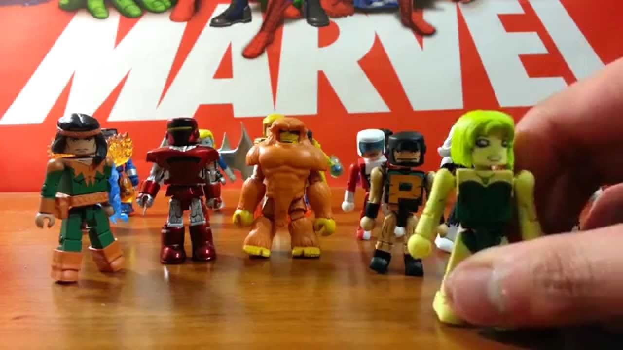 marvel minimates colection update