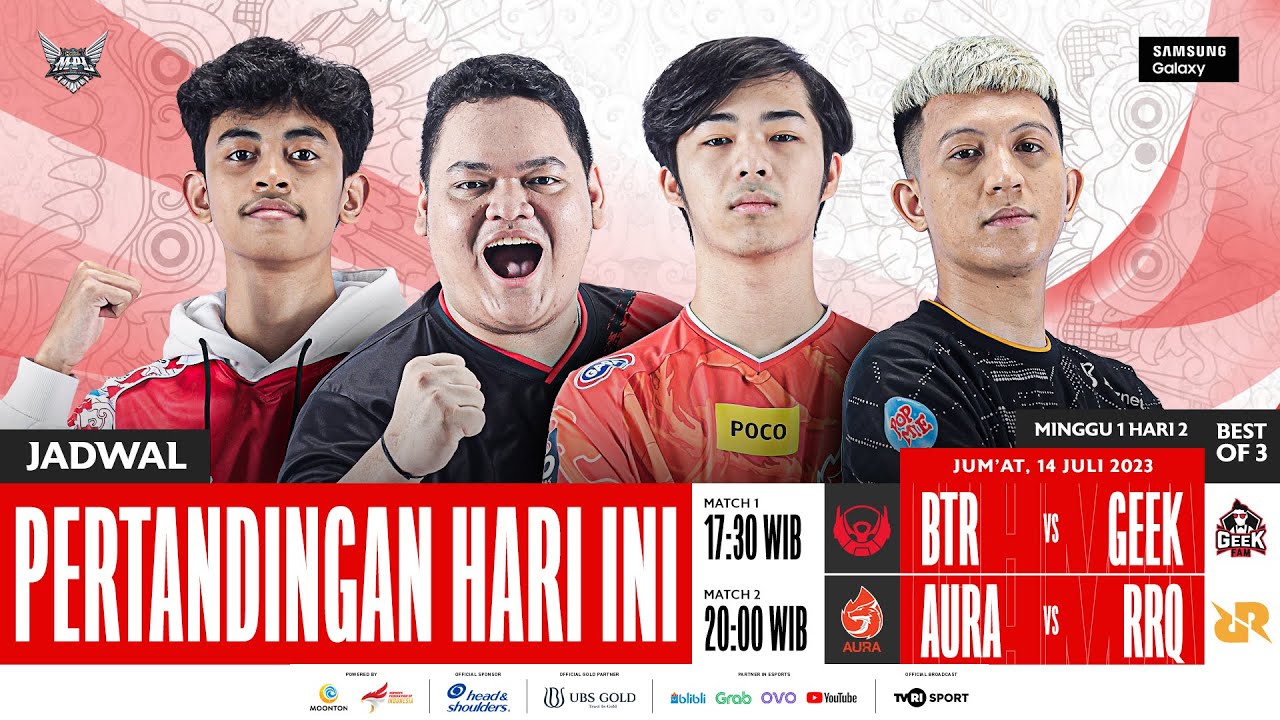 🔴 LIVE | MPL ID S12 | Regular Season Hari 2 Minggu 1 | Bahasa Indonesia