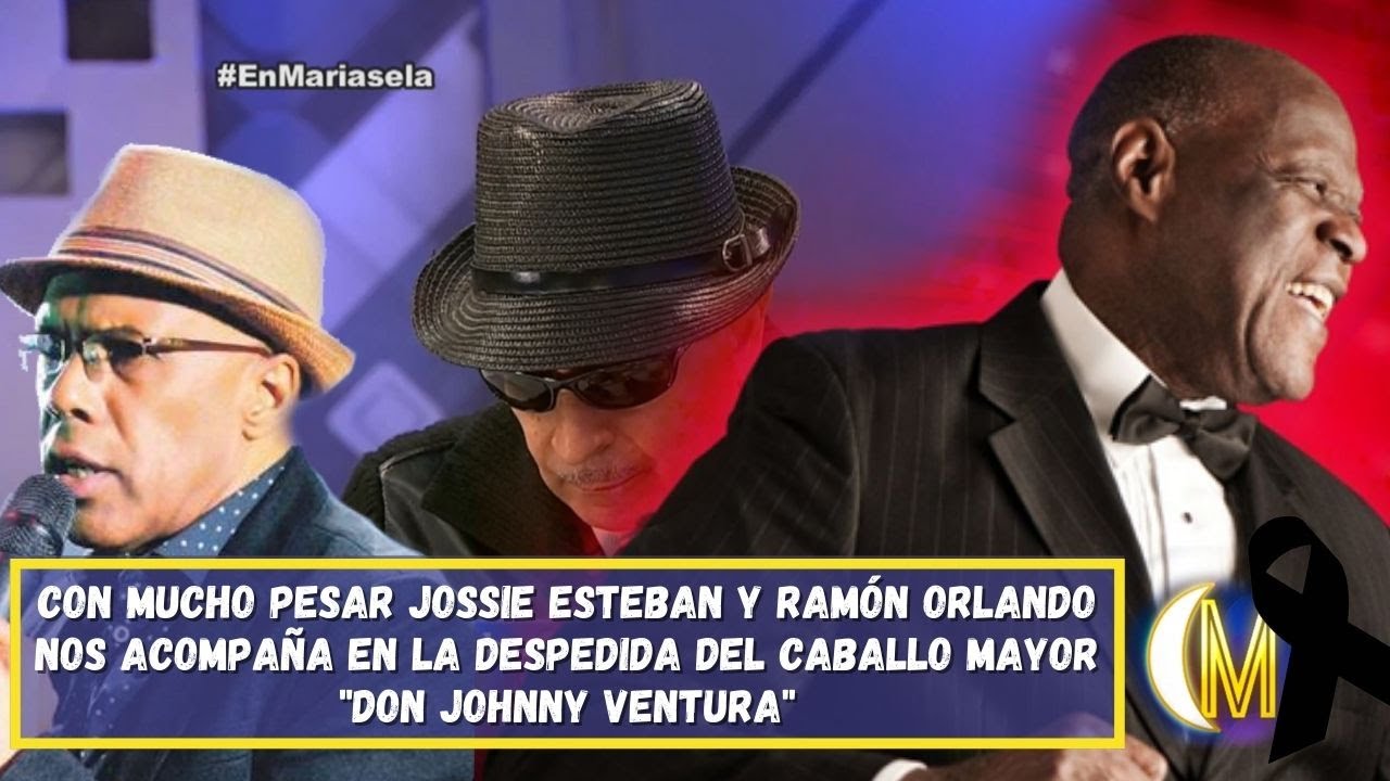 Jossie Esteban y Ramón Orlando nos acompañan en la despedida del caballo mayor 