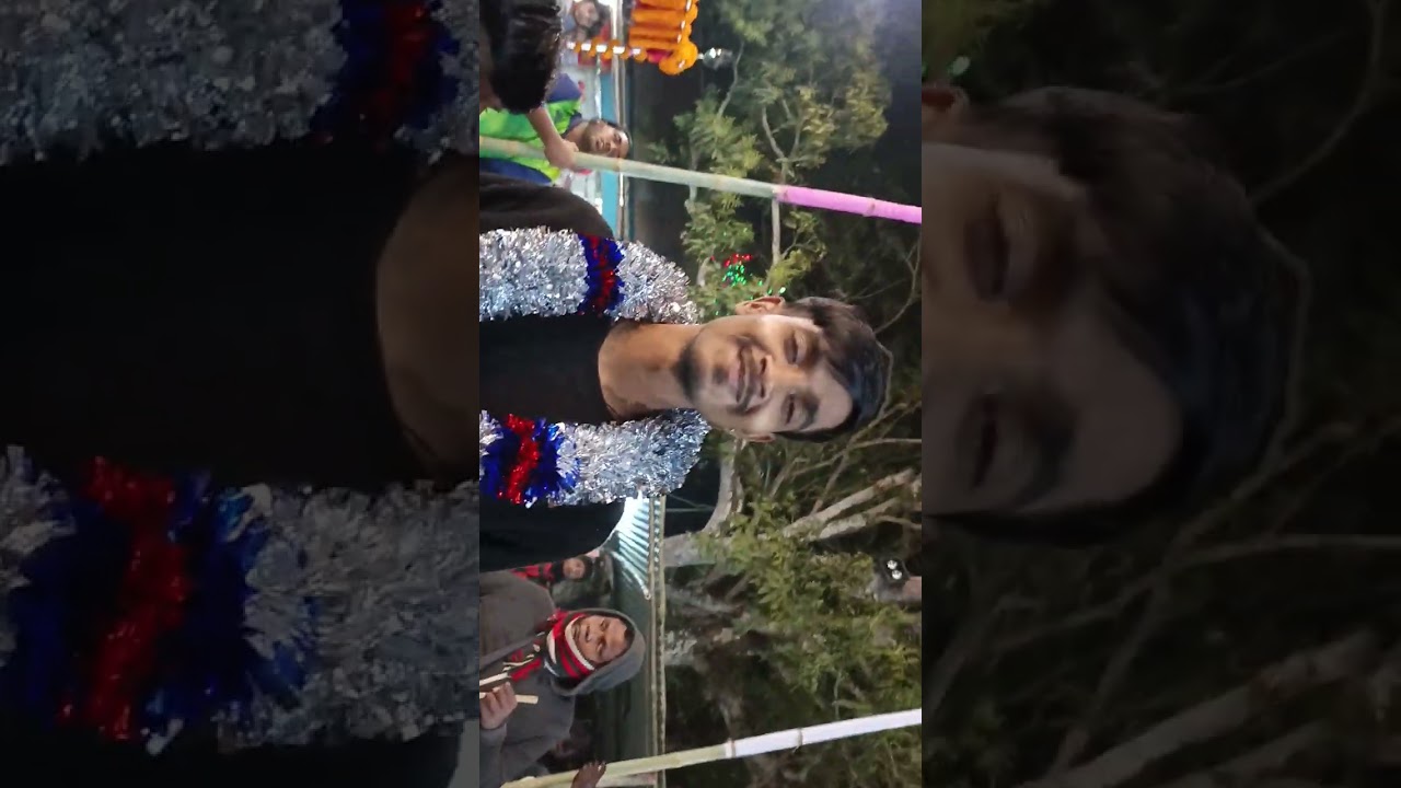 সাহালম ফকির বাড়িতে  বাস নাচান 
