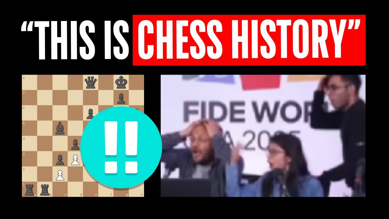 Absolutely STUNNING Chess World Cup Final
