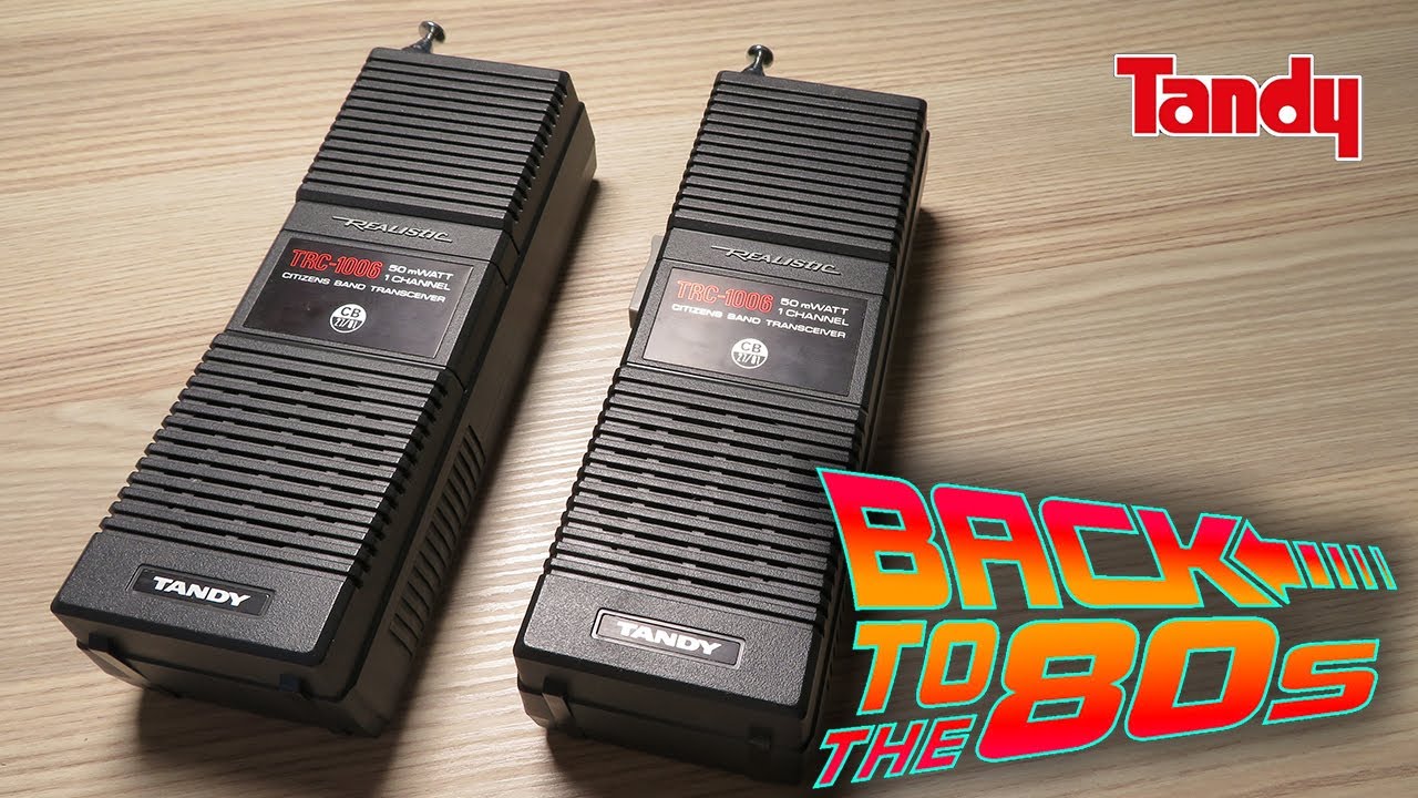 ARE THESE THE NICEST SOUNDING WALKIE TALKIES EVER MADE? THE REALISTIC TRC-1006