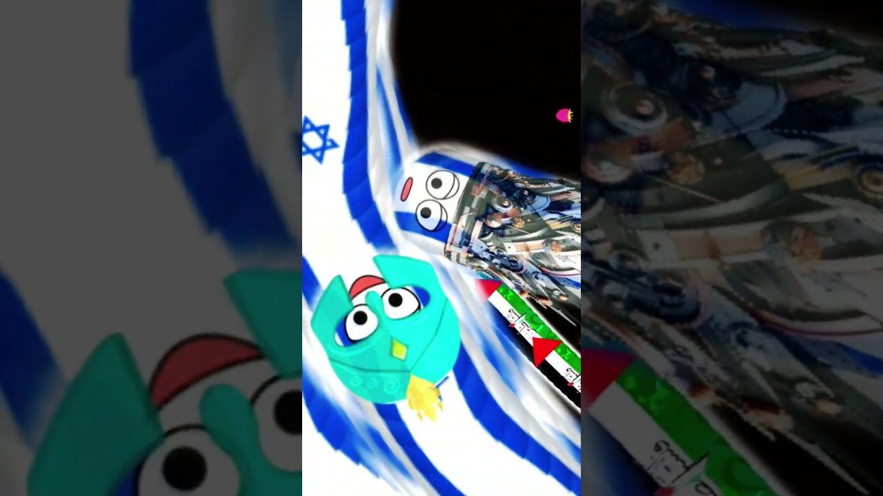 WORMATE.IO THE GREAT Revenges From NOOB Israeli Worms! | #shorts