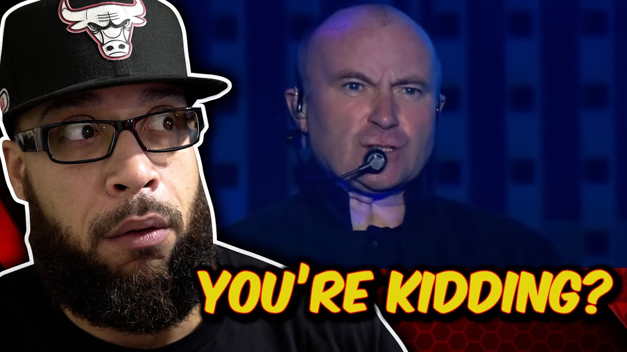 Singing While He PLAYS! Videographer REACTS to Phil Collins 