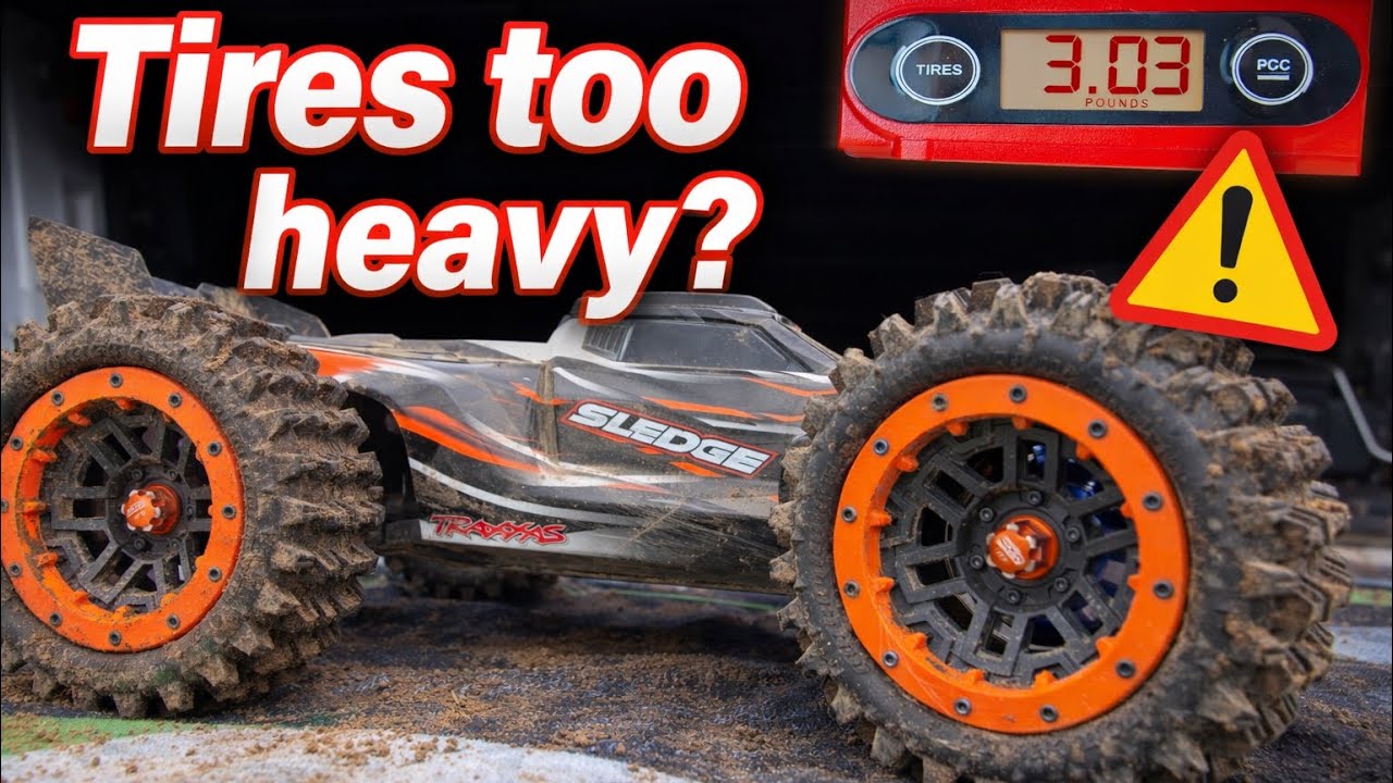 Сможет ли Traxxas Sledge справиться с огромными препятствиями от JCConcepts?
