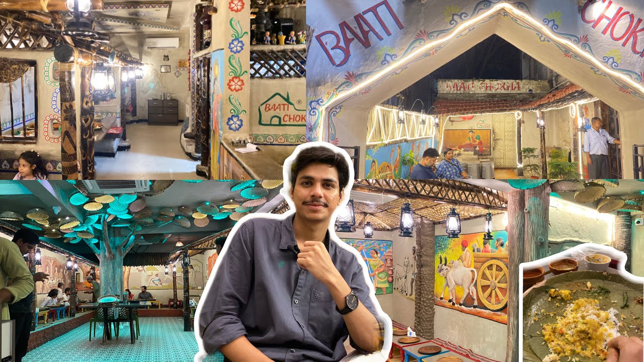 Baati Chokha Restaurant | UP, Banaras Taste in Kolkata Saltlake | Village Feeling in City | Review