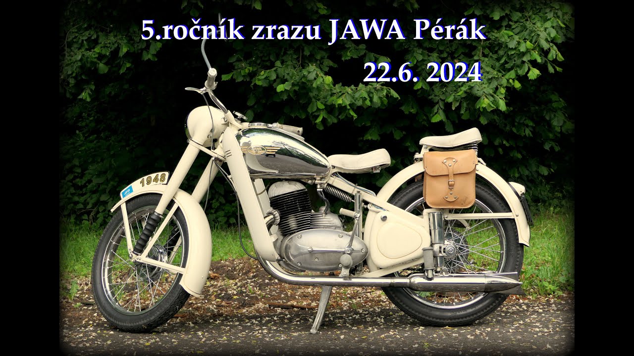 5. Zraz motocyklov JAWA PÉRÁK - Memoriál Dušana Sprušanského