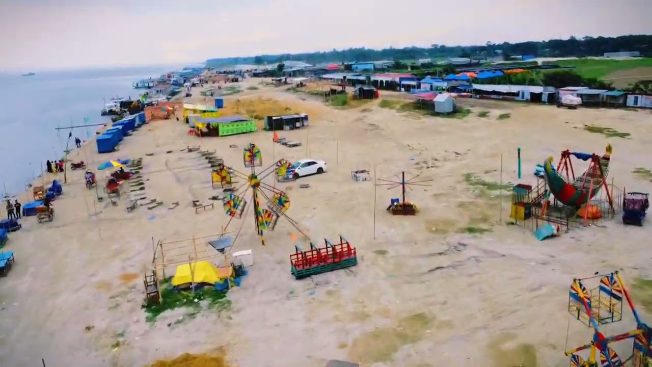 Dhohar | Nawabganj | Mini cox&rsquo;s Bazar  | Drone view