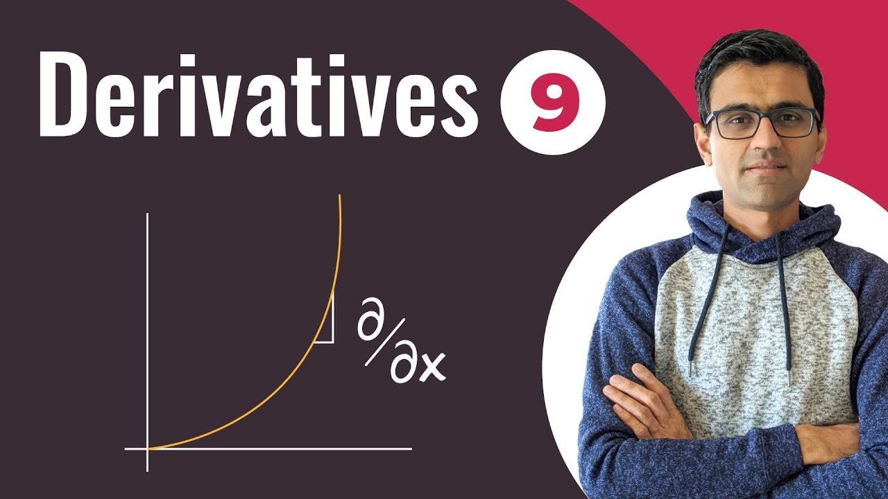 Derivatives | Deep Learning Tutorial 9 (Tensorflow Tutorial, Keras & Python)