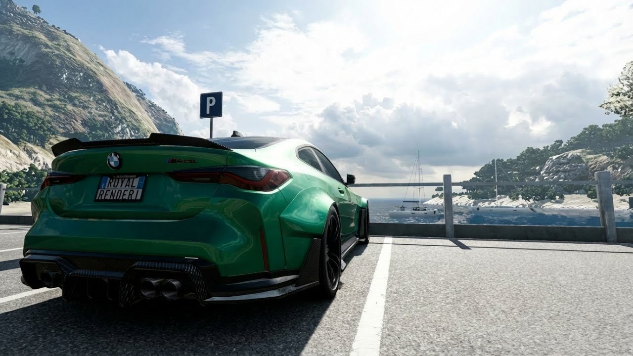 2023 BMW G80 M3 CSL - Beamng Drive | Cruise Gameplay
