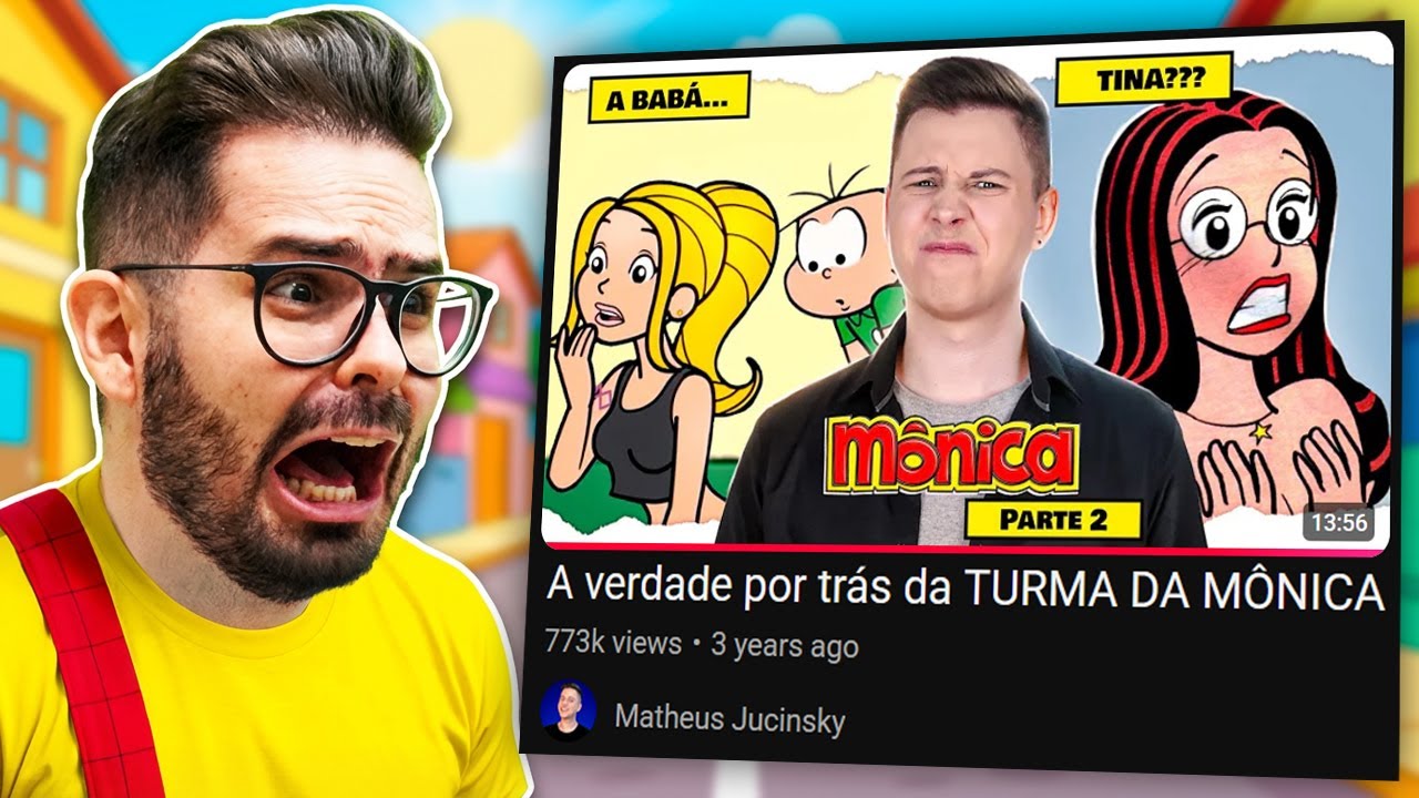 A VERDADE por trás da TURMA DA MÔNICA (Pai Troll)