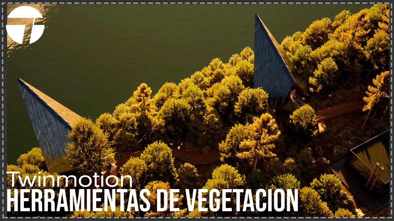 Vegetacion en Twinmotion [Facil y Eficiente] @twinmotion - @Visualegria
