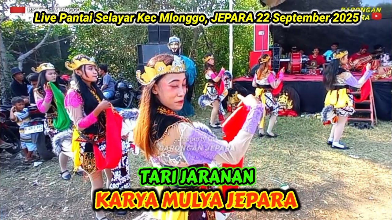 Tari Jaranan | KMJ Live Pantai Selayar Mlonggo | Barongan Jepara 