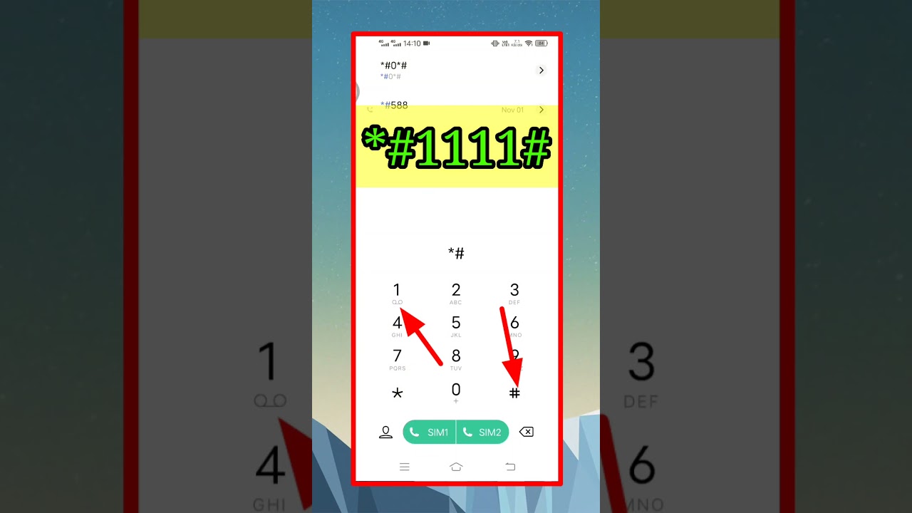 kode rahasia handphone Vivo @shorts