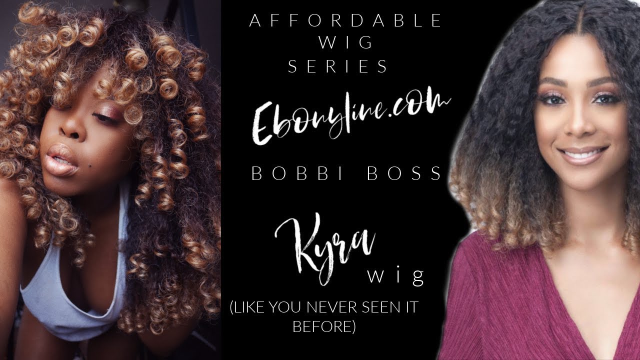Kyra Wig flipped backwards for a new style