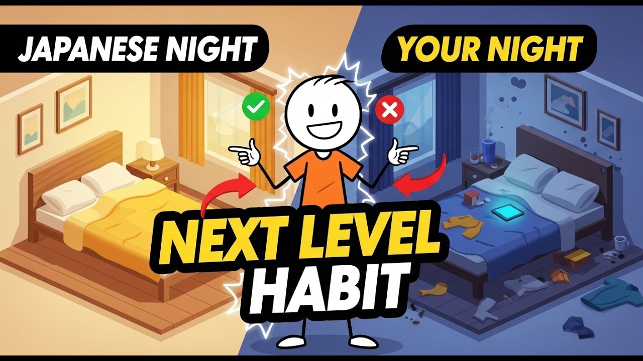 Japanese Night Routine vs Yours… The Difference Is Scary