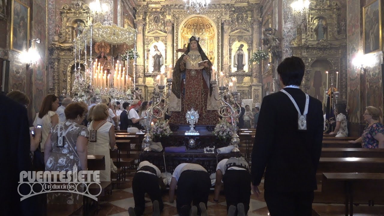 (1/5).- Carmen de San Cayetano (Córdoba) 2019. Salida y Torre de la Malmuerta.