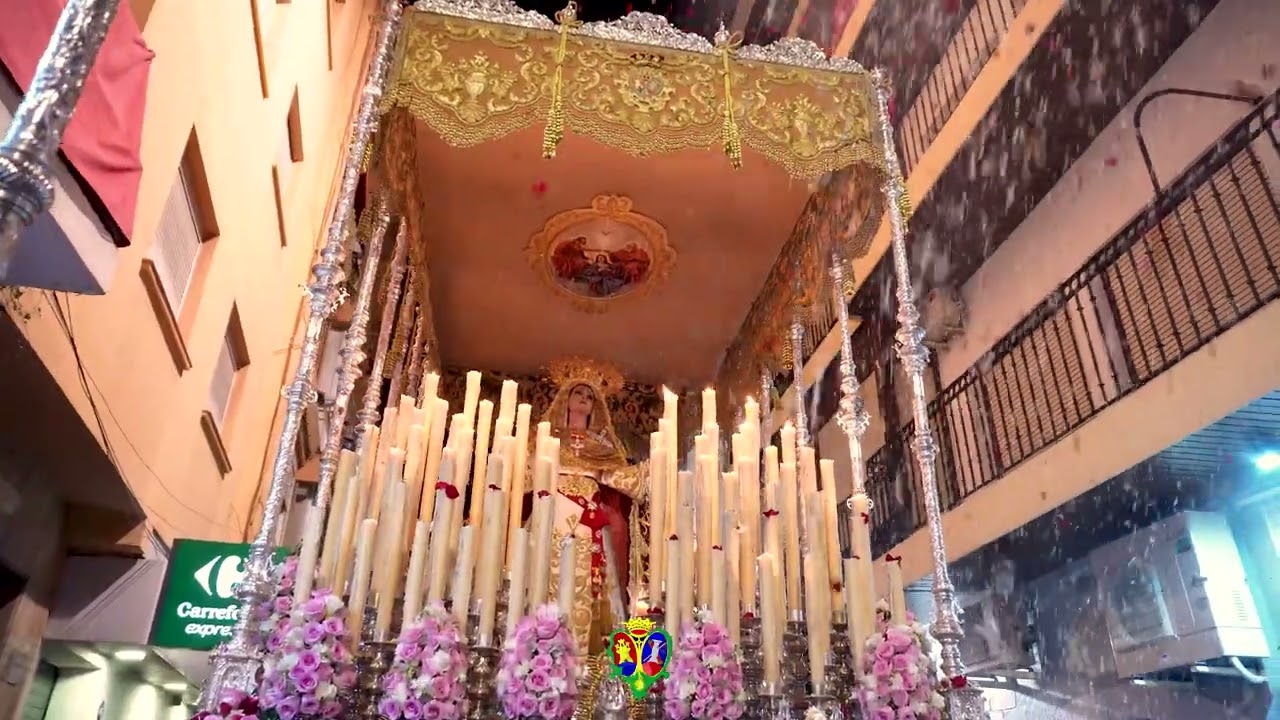 [4K] María Santísima de las Lágrimas | Petalá | Lunes Santo Algeciras 2025