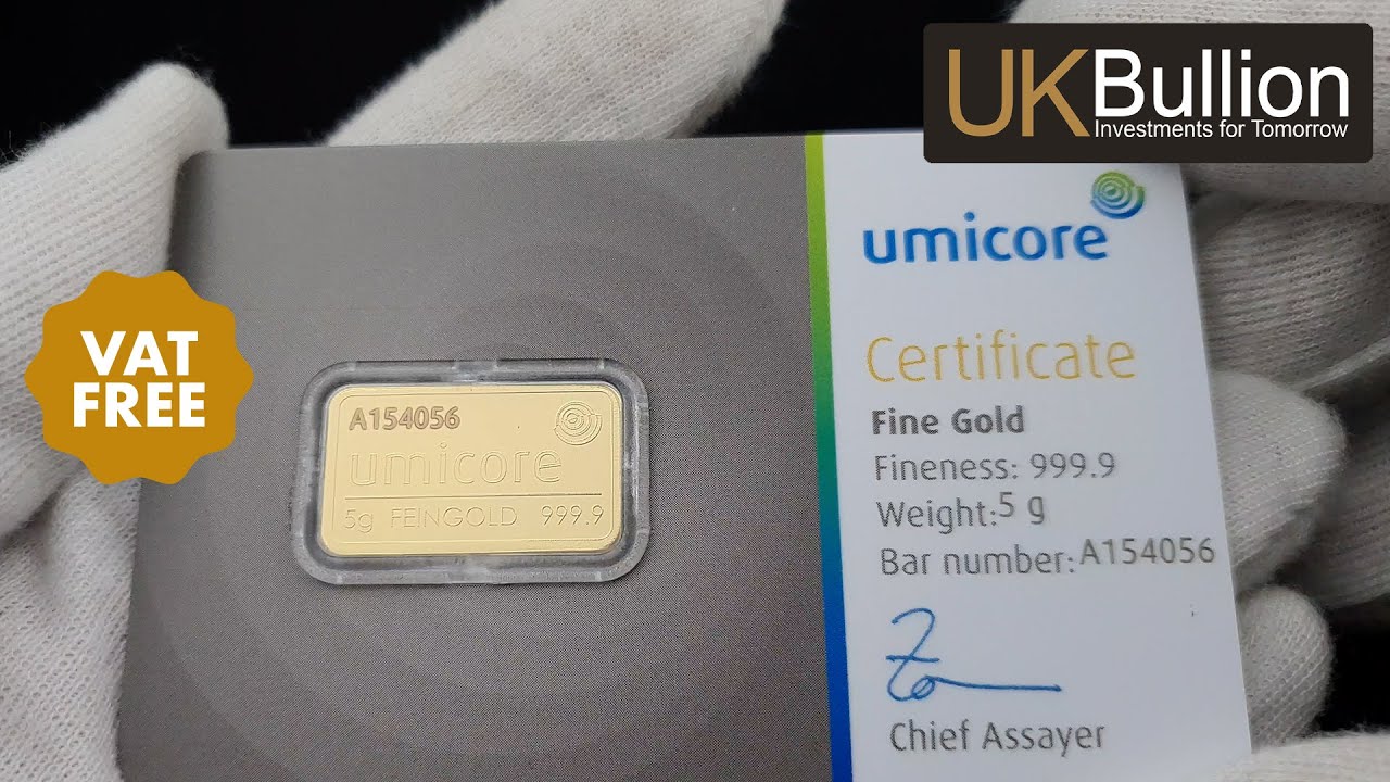 5g Umicore Gold Bar I Buy Now