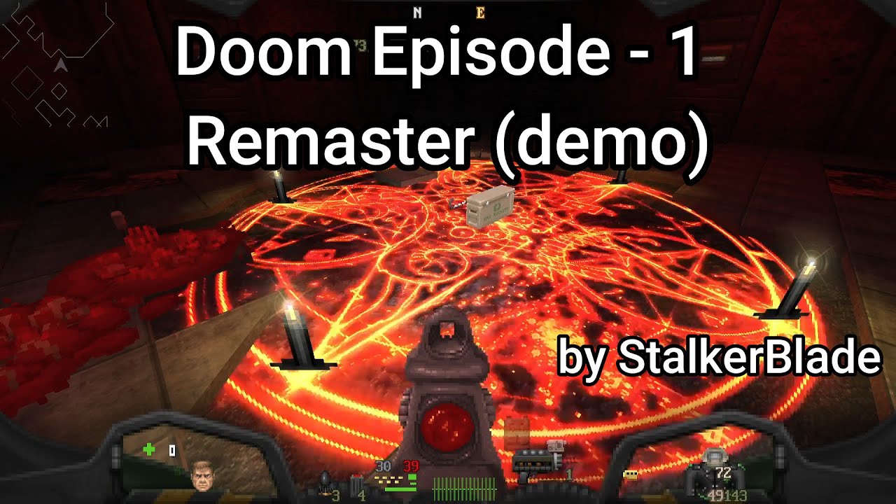 Doom Episode 1 Remaster Playthrough |e1m9| (No Commentary)