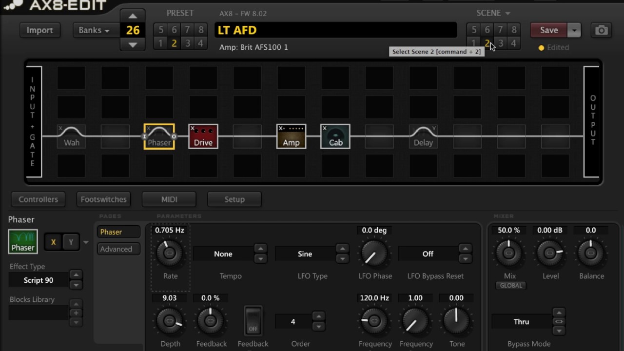 FAS AX8 - Slash AFD1 Preset