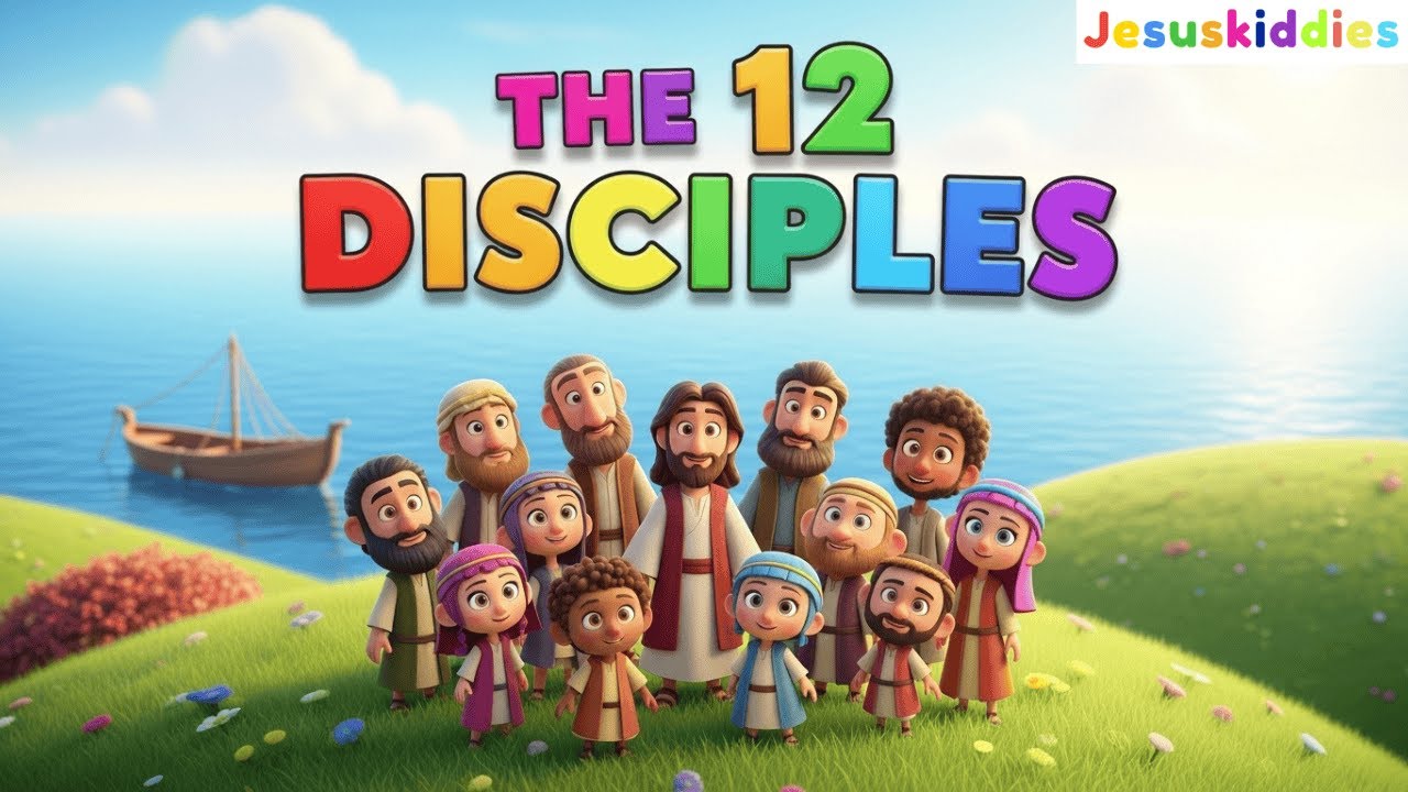 Meet the 12 Disciples of Jesus! | Fun Bible Lesson for Kids