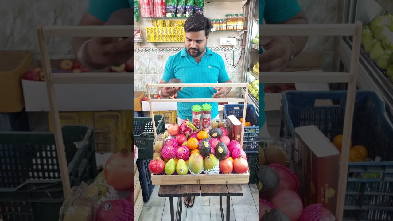 How to Pack Fruit Basket | Easy & Beautiful Basket Decoration