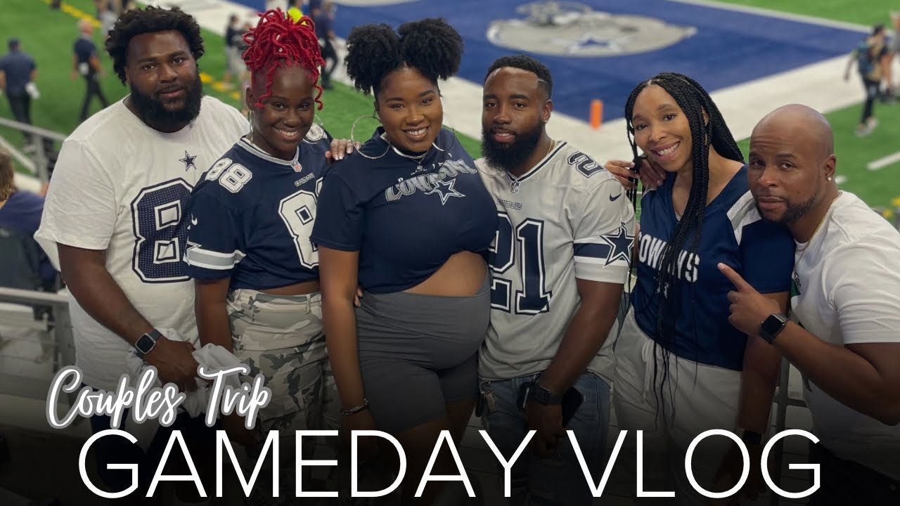 COUPLES TRIP! Dallas Cowboys Vs New York Jets | NFL GAMEDAY VLOG