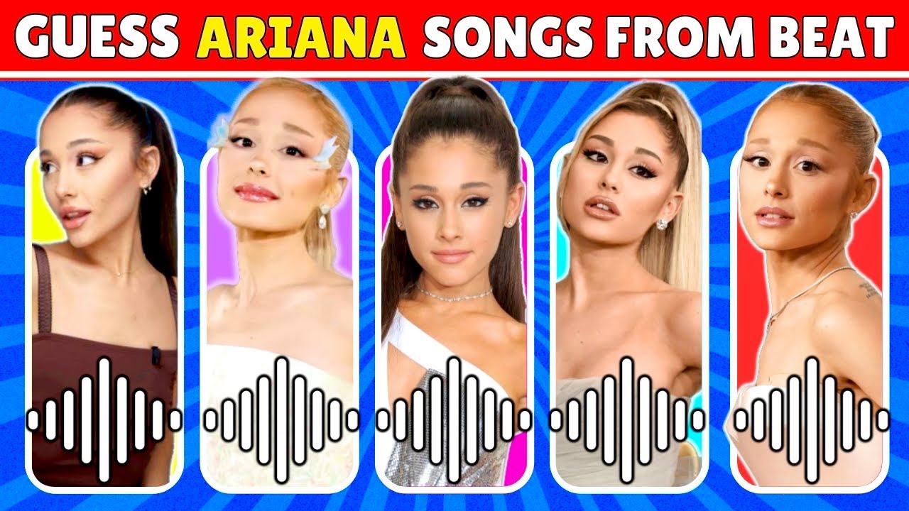 Guess ARIANA GRANDE songs from the beat | Guess the song | Ariana Grande Songs Quiz 2025