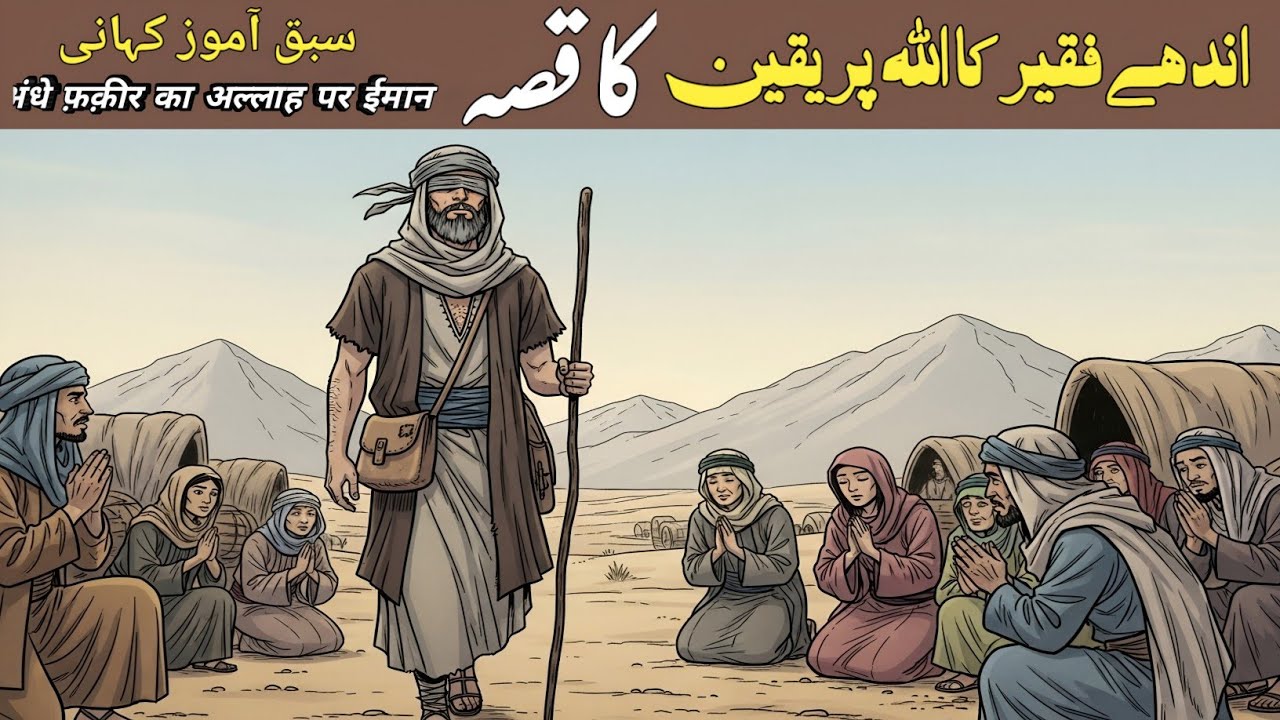 Andhe Faqeer Ka Allah Par Emaan Ka Qissa | अंधे फ़क़ीर का अल्लाह पर ईमान | Islamic Moral kahani |