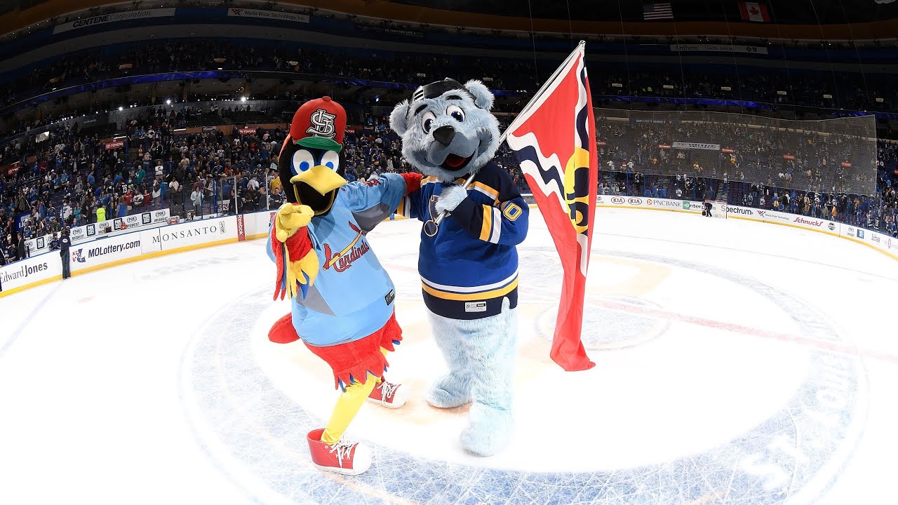 Cardinals ⚾️ Night at the St. Louis Blues 🏒 Game!