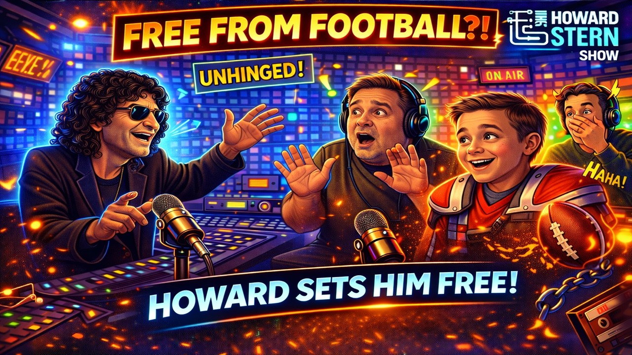 Howard Frees Gary’s Son From Football on Live Radio | The Howard Stern Show