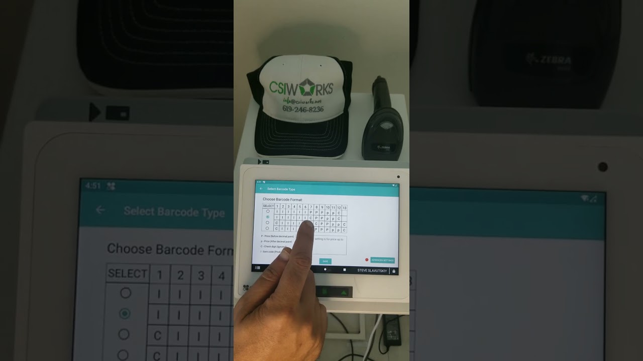 How to encode price barcode on label printing scale so that clover pos can scan & read correct price