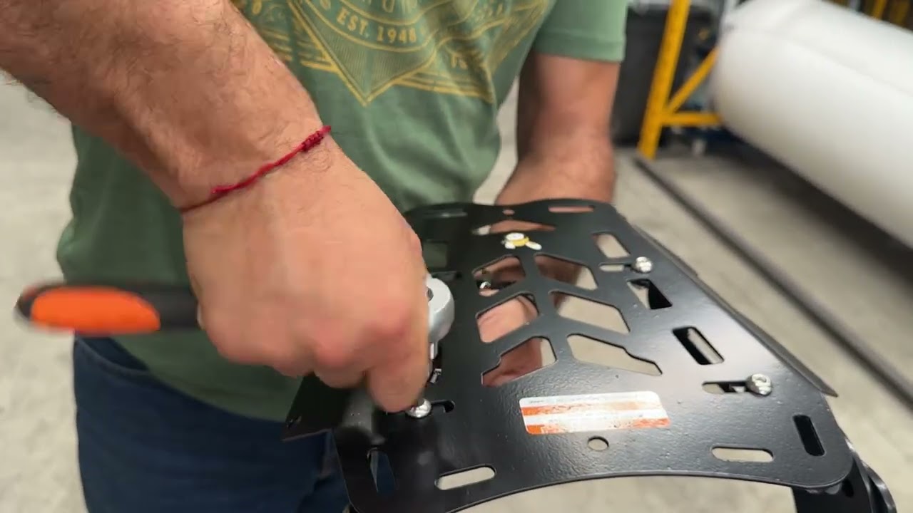 Instalacion de parrilla Crash con soportes  para 250 Z