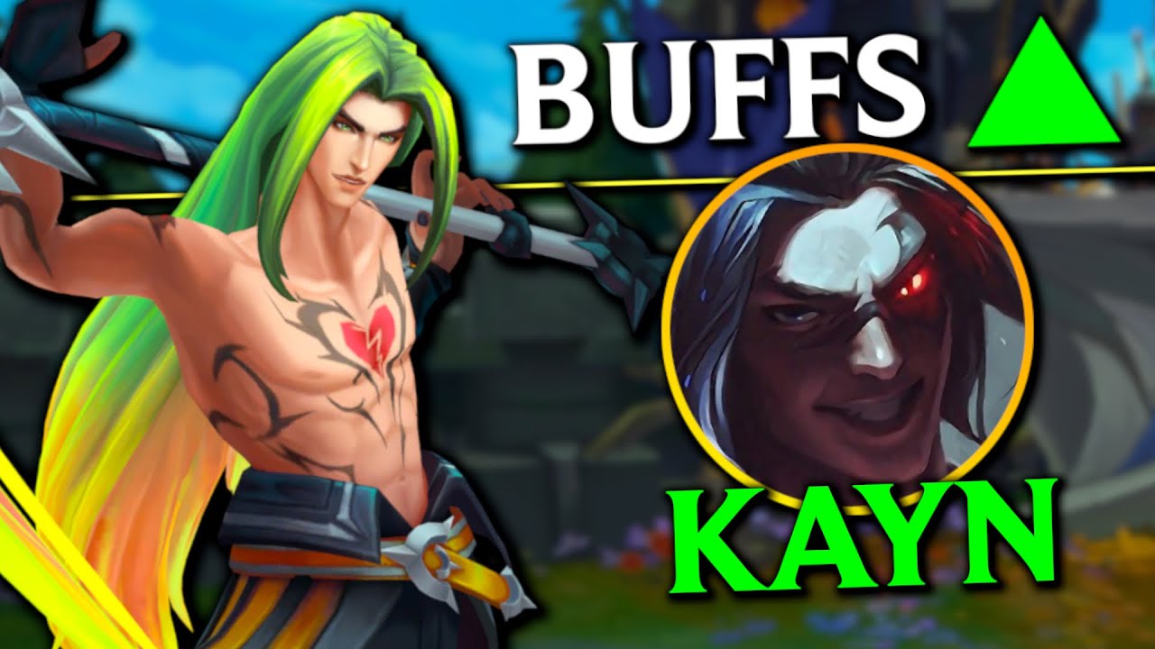RIOT IS BUFFING BLUE KAYN???