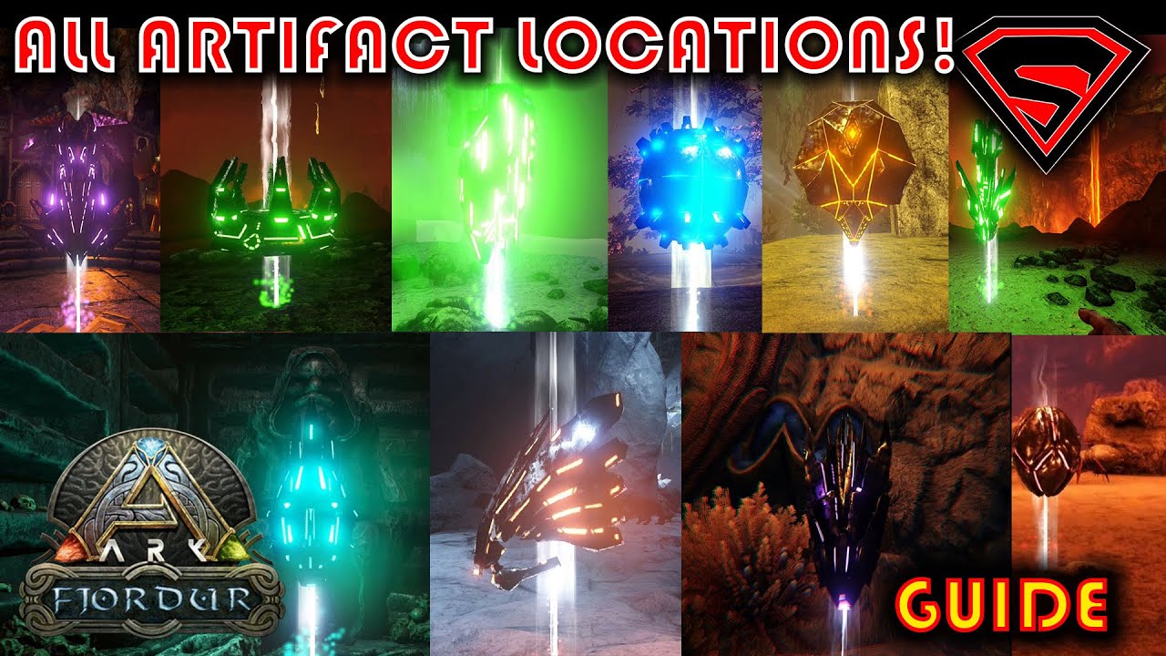 ARK FJORDUR ALL ARTIFACT LOCATIONS [WHERE TO FIND ALL ARTIFACTS]