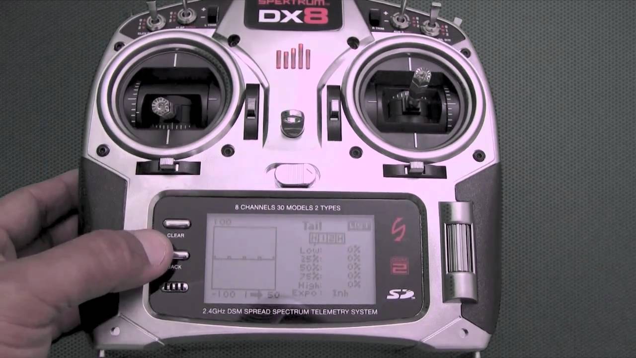 Spektrum DX8 Overview
