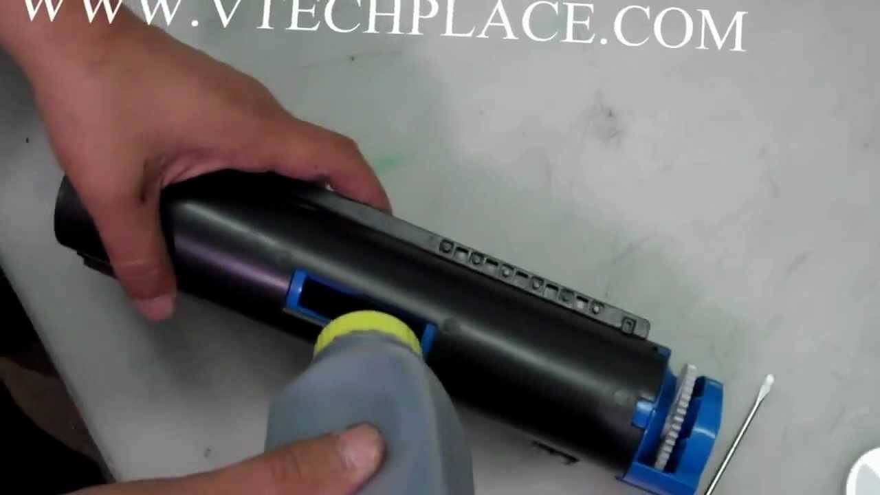 How to refill Oki Okidata B411, B431 toner cartridges