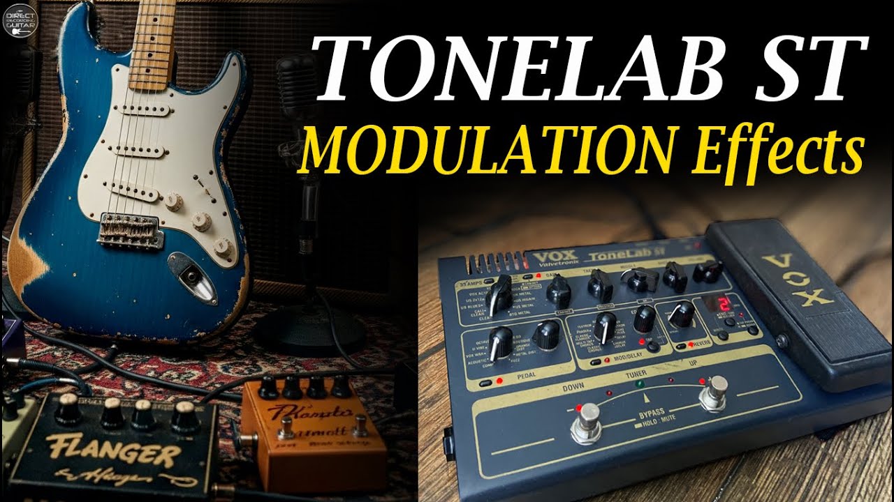 VOX TONELAB ST Modulation Effects / Todas as Modulações.