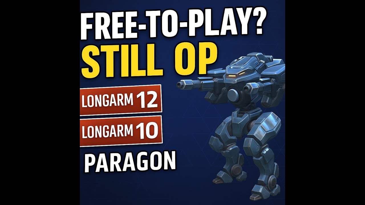Destroying Mechs with the Most Underrated Build &ndash; Paragon Longarm Setup : Mech Arena