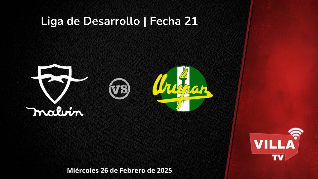 Malvín - Urupan | Formativas | Liga de Desarrollo | Fecha 21