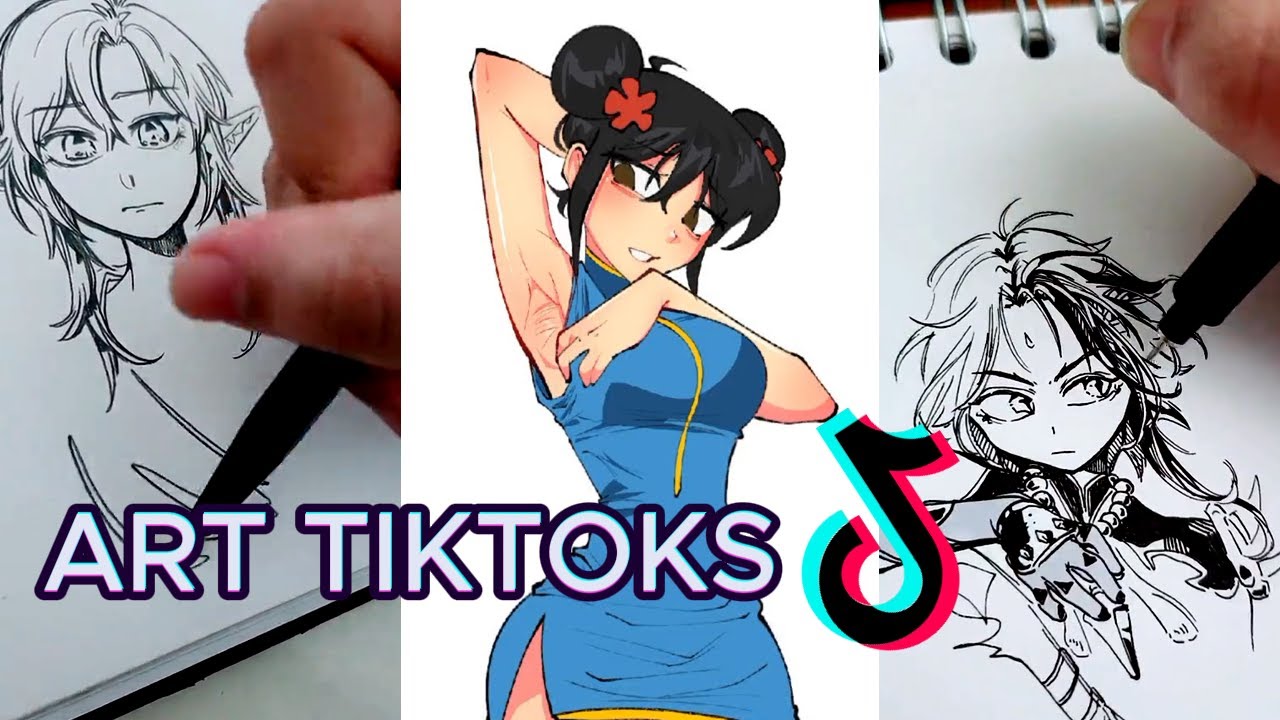 Art Tiktoks I saved 😊 #36