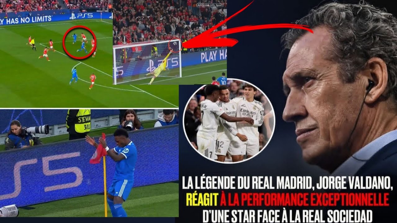 Jorge valdano deklare avèk vinicius jr real madrid pi bon lontan sa ! E se mèyè jwè ekip la?