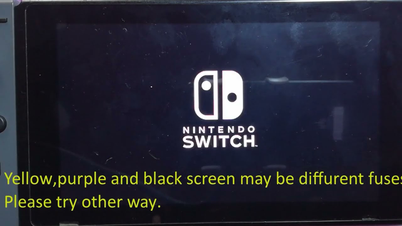 Nintendouswitch bricking black-screen after nintendou logo.