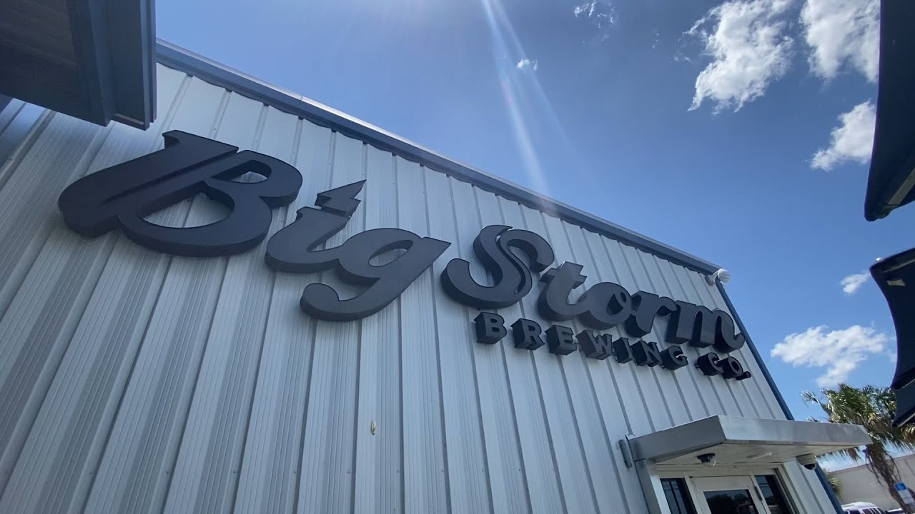 Is it subtle or pronounced?!? We visited Big Storm Brewing Co. in Clearwater and Downtown Orlando!
