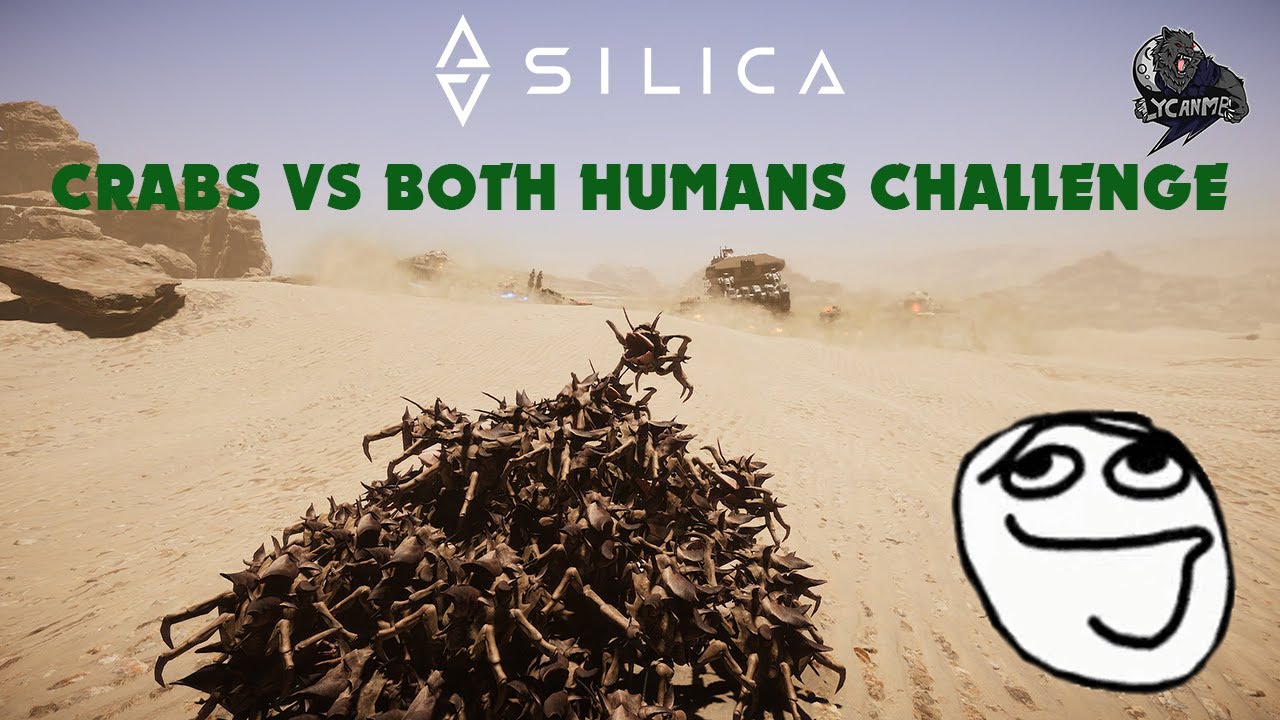 Silica CRAB Only vs BOTH Human Faction Challenge!!!!